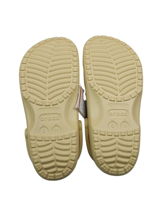 Crocs Classic Lockdown Clog Mens Size 9 Womens 11 Beige With Red Details main image 8